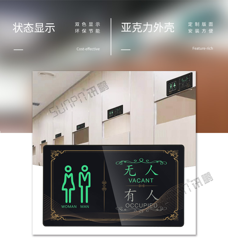智慧狀態引導屏材質介紹