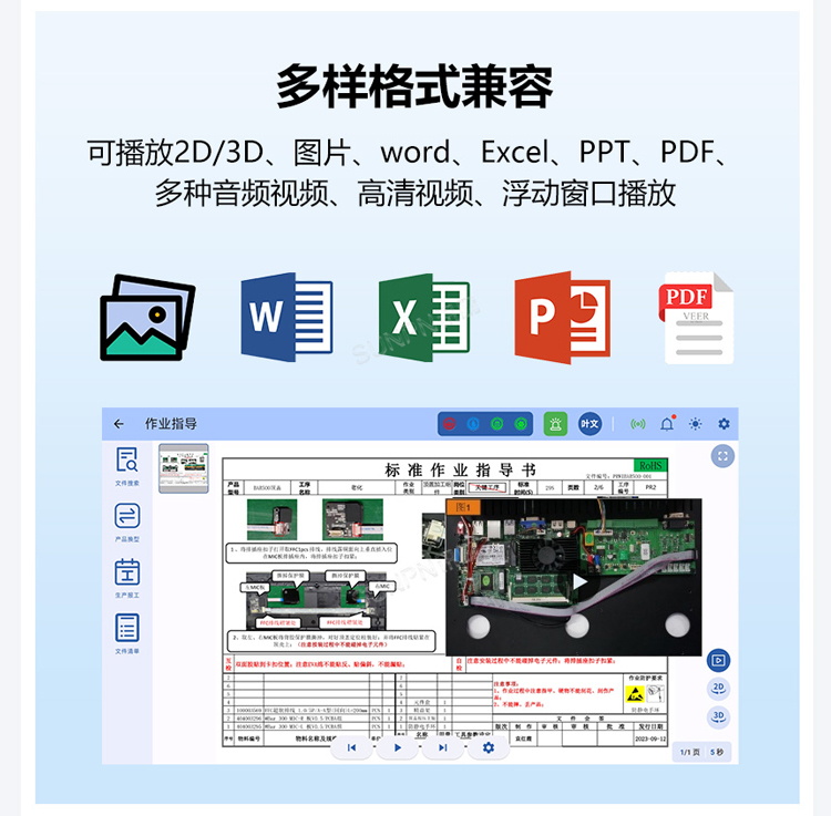 ESOP系統(tǒng)兼容多種播放格式