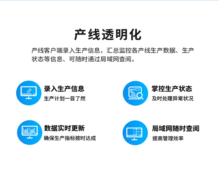 生產(chǎn)管理系統(tǒng)-產(chǎn)線透明化