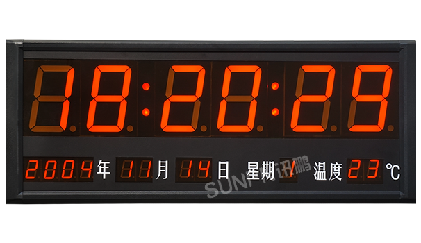 網絡同步時鐘_醫院考場LED電子鐘系統_訊鵬科技