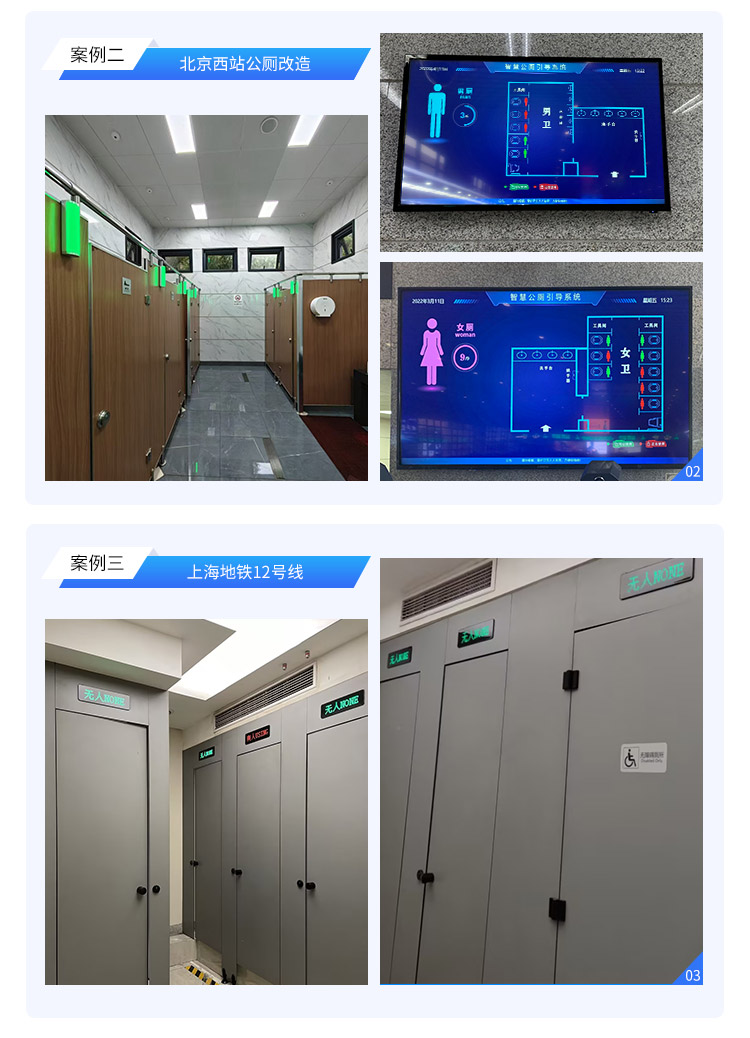 智慧廁所系統現場案例參考