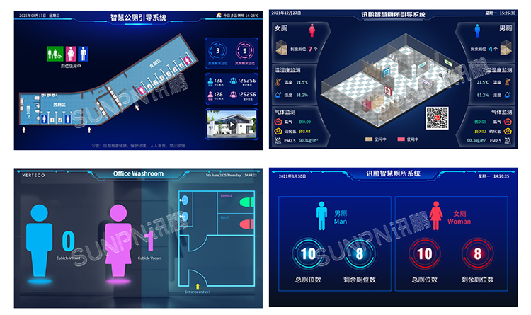智慧公廁系統(tǒng)-界面風(fēng)格參考