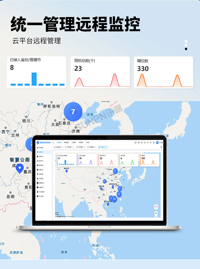 尋公廁小程序-遠程監控
