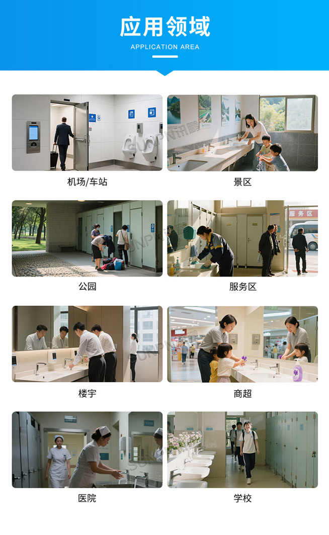 智慧公廁管理系統-應用領域